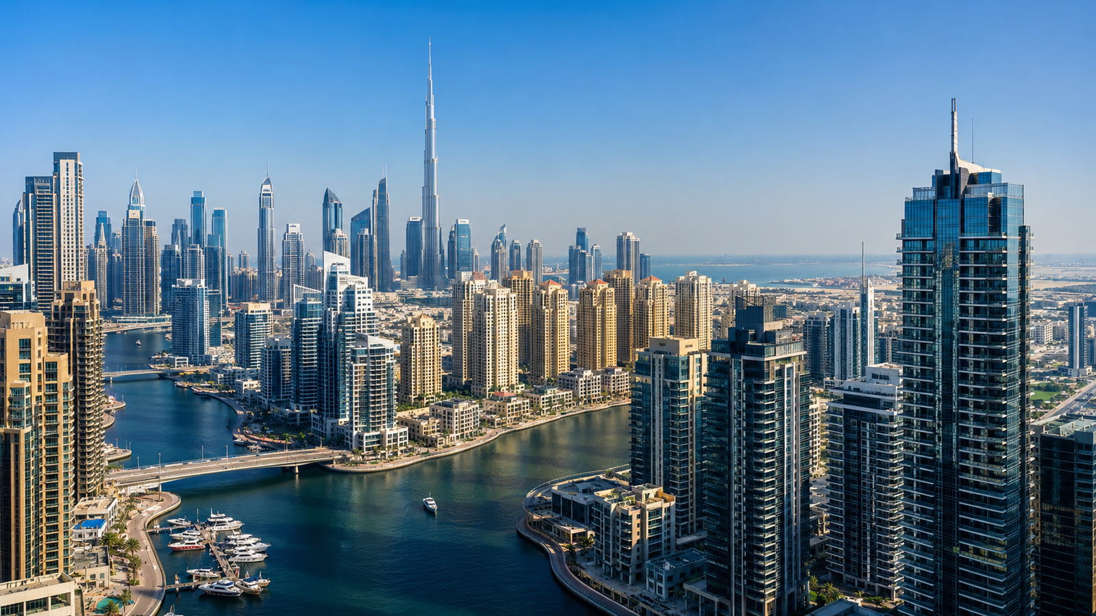 Modern Dubai property districts illustrating strong sales growth and market momentum in the first half of 2026